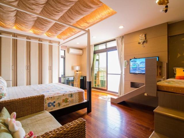 宜人生活溜滑梯親子民宿 Easylife B&B Дуншань Экстерьер фото